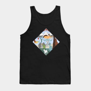 Cryprid Creature Land Tank Top